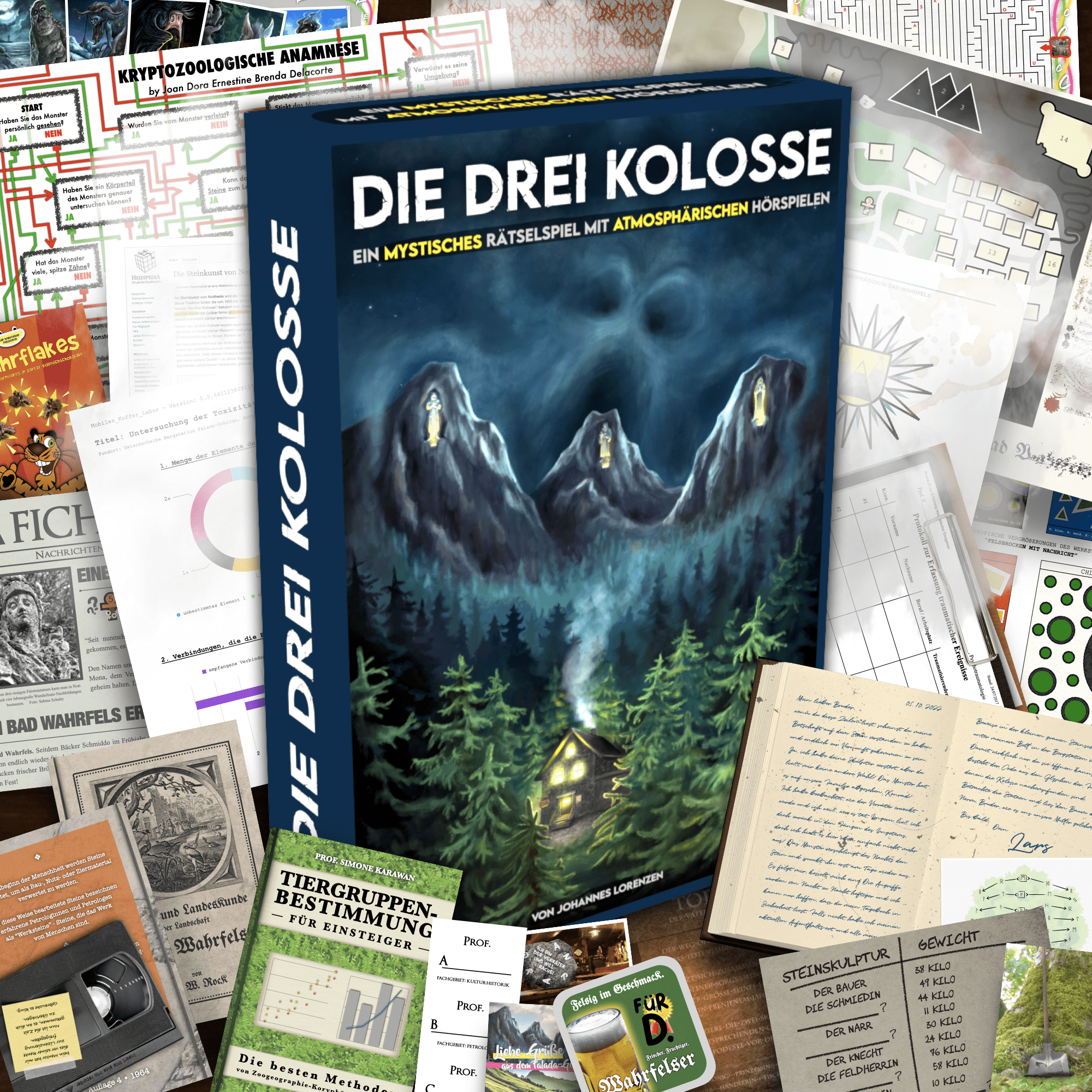 Die Drei Kolosse cover
