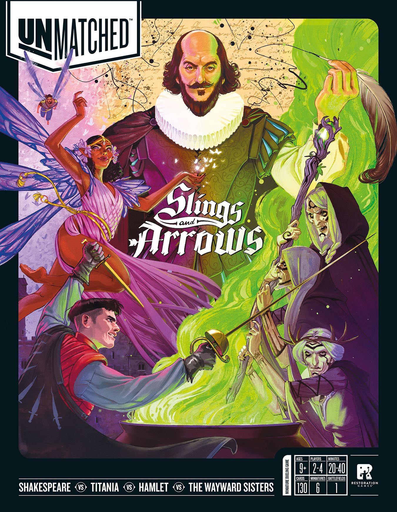 Unmatched: Slings and Arrows cover