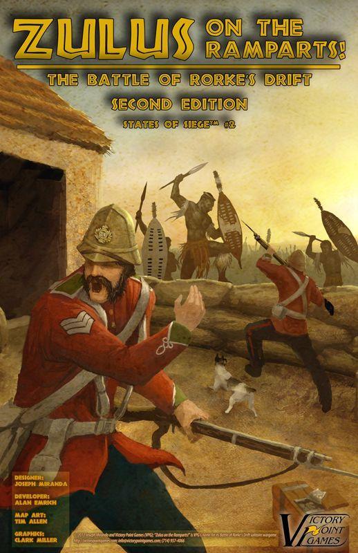 Zulus on the Ramparts!: The Battle of Rorke's Drift – Second Edition cover