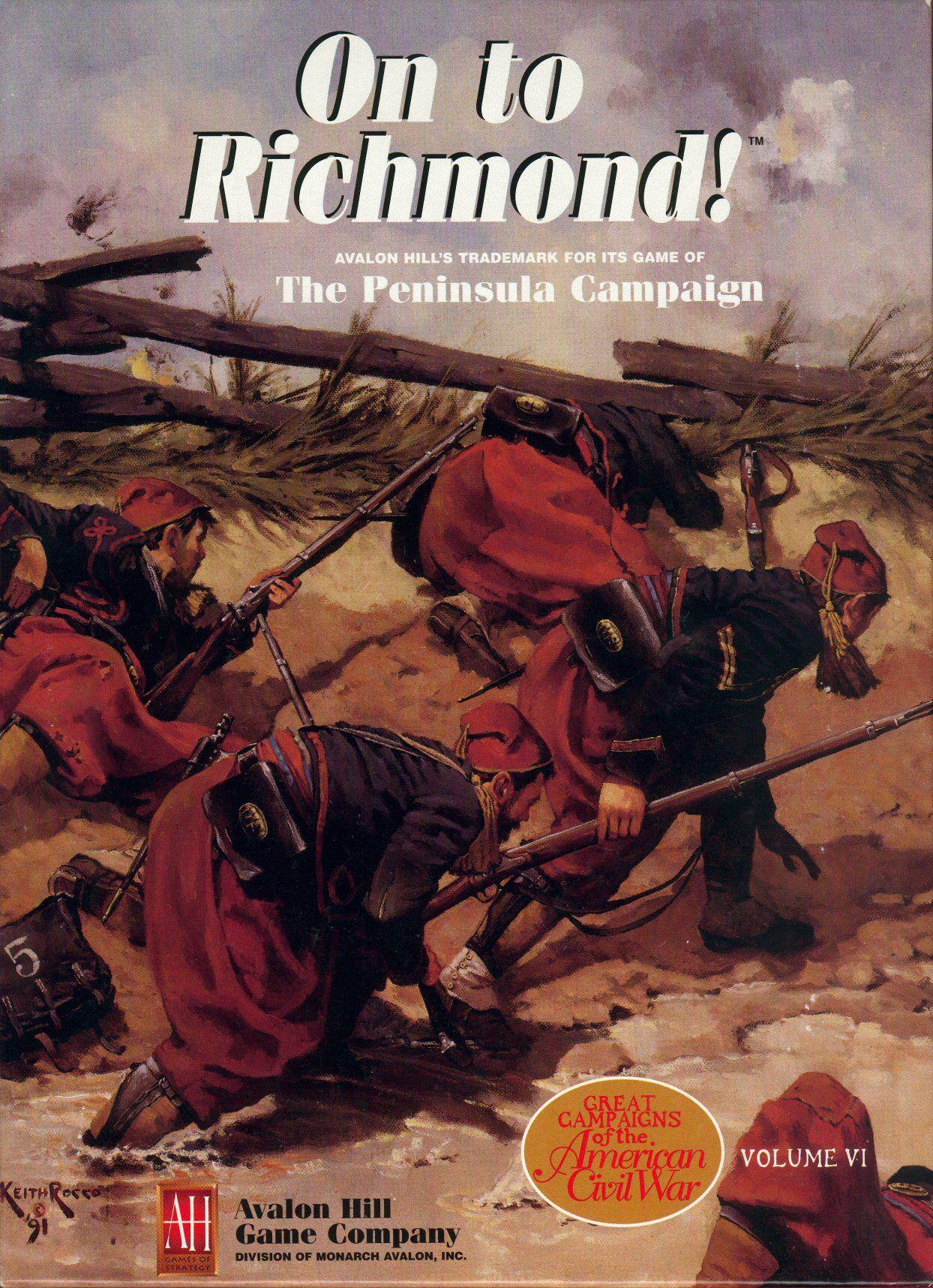 On to Richmond! cover
