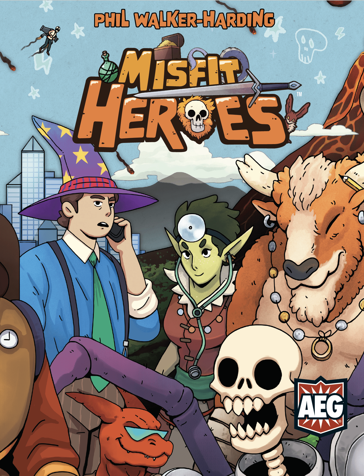 Misfit Heroes cover