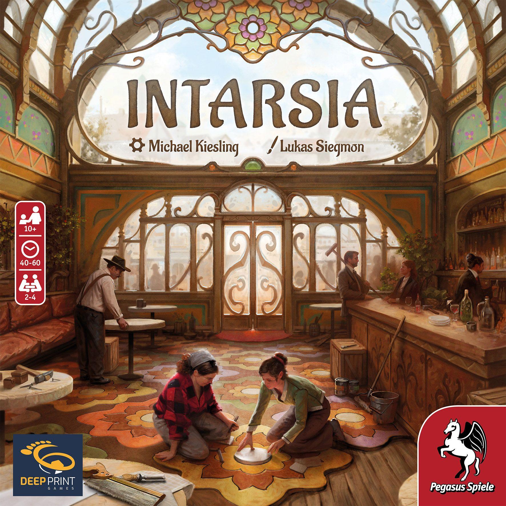 Intarsia cover