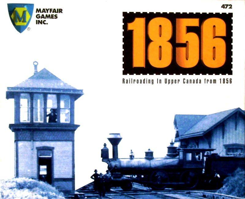 1856: Railroading in Upper Canada from 1856 cover