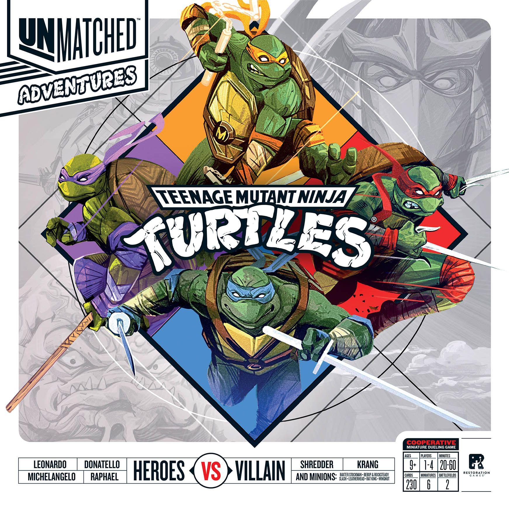 Unmatched Adventures: Teenage Mutant Ninja Turtles cover