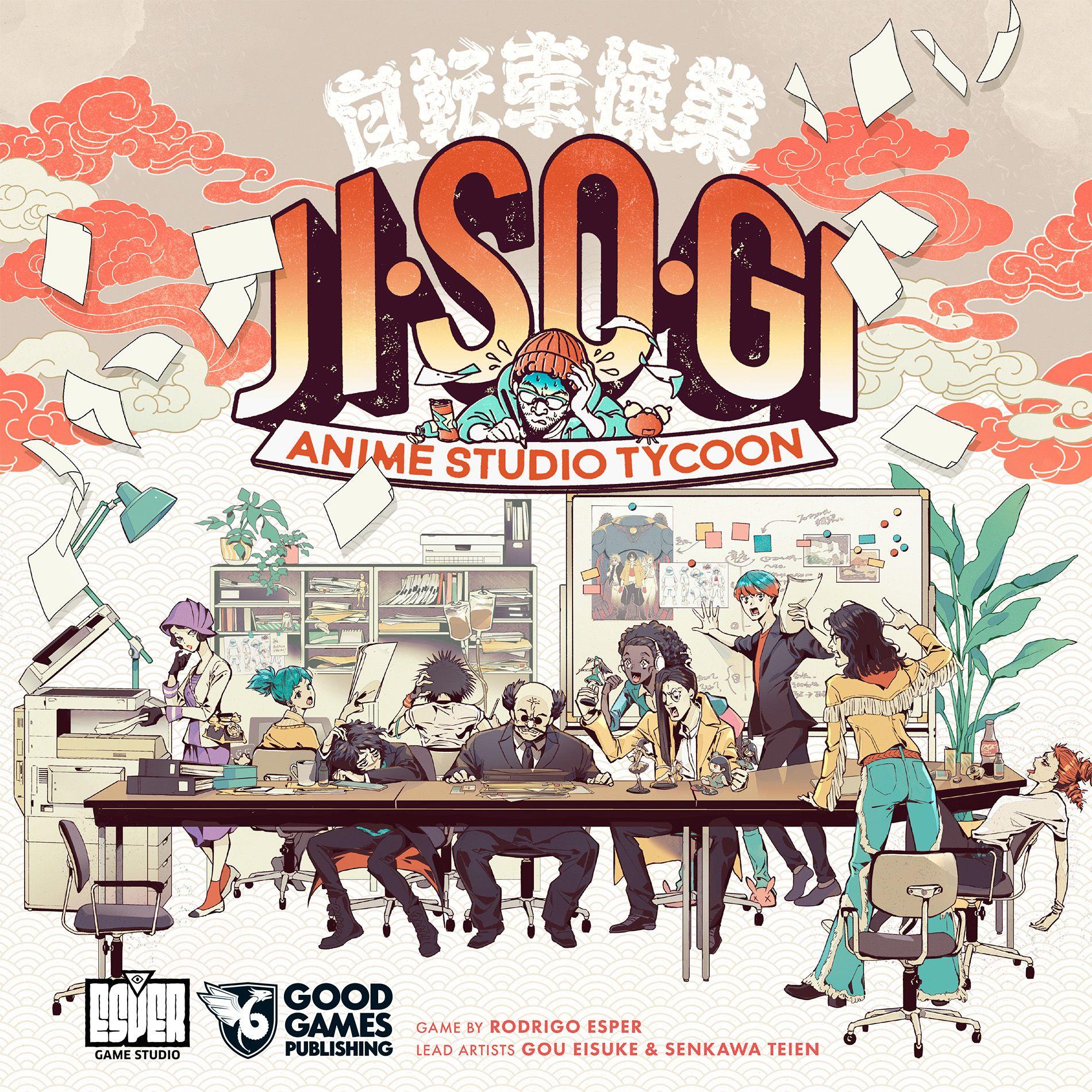 Jisogi: Anime Studio Tycoon cover