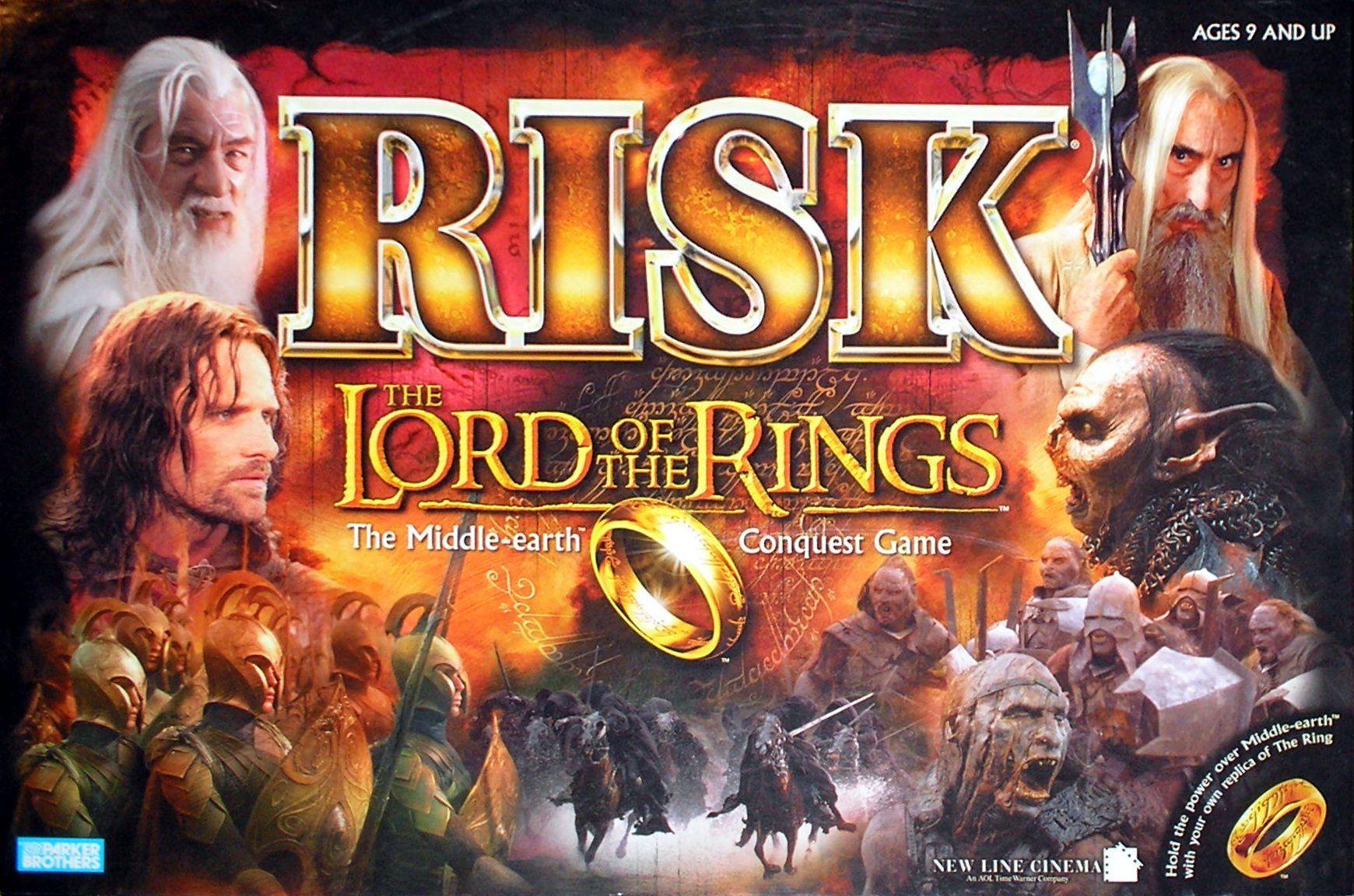 Risk: The Lord of the Rings cover