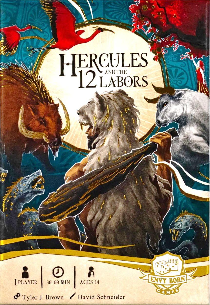 Hercules and the 12 Labors cover