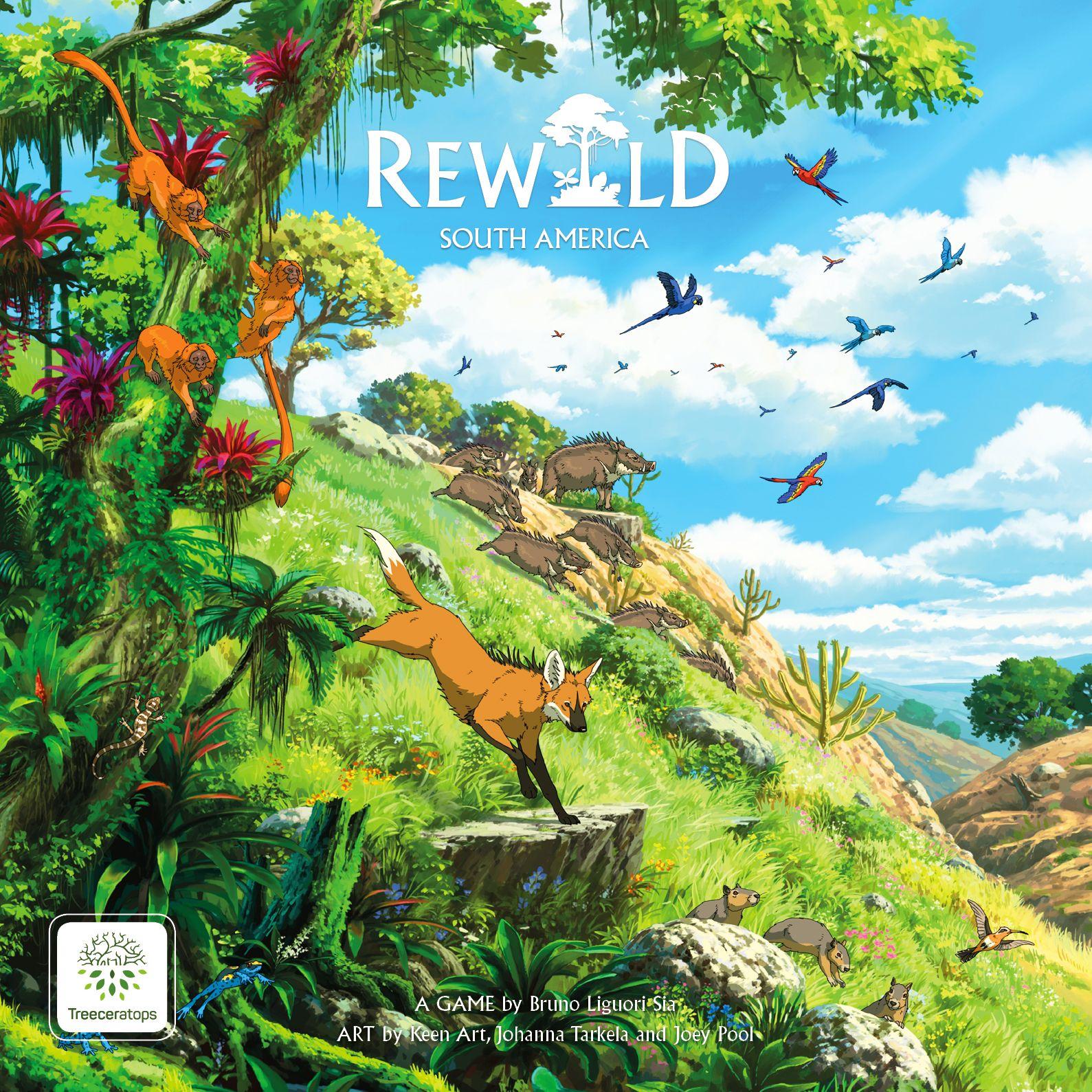 Rewild: South America cover