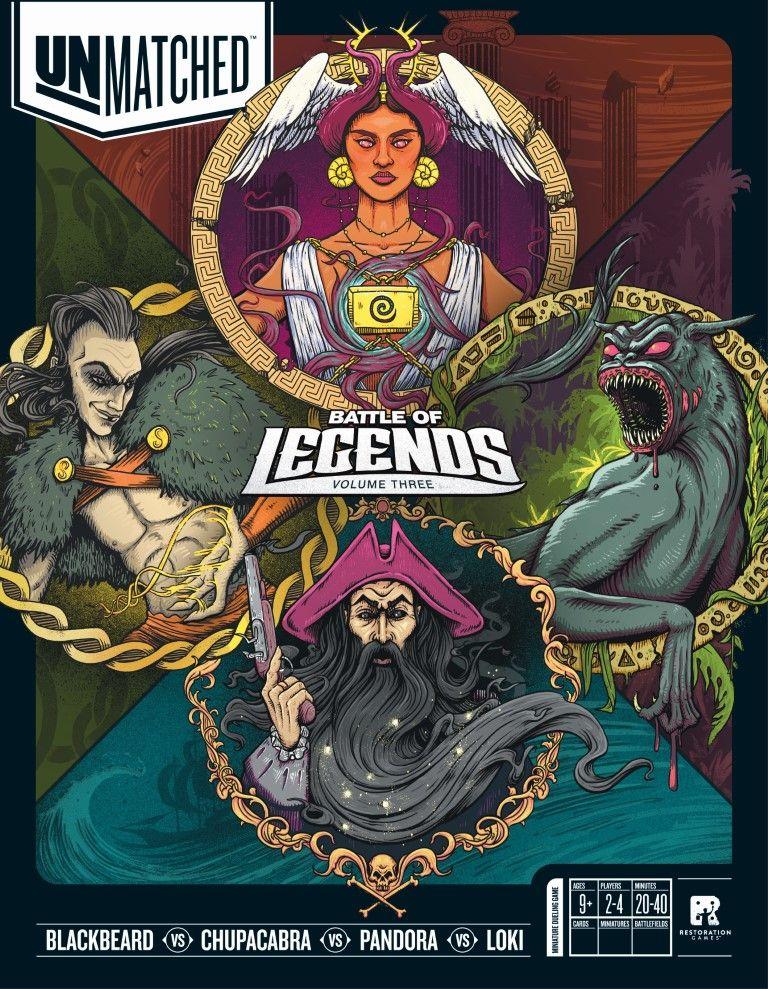 Unmatched: Battle of Legends, Volume Three cover