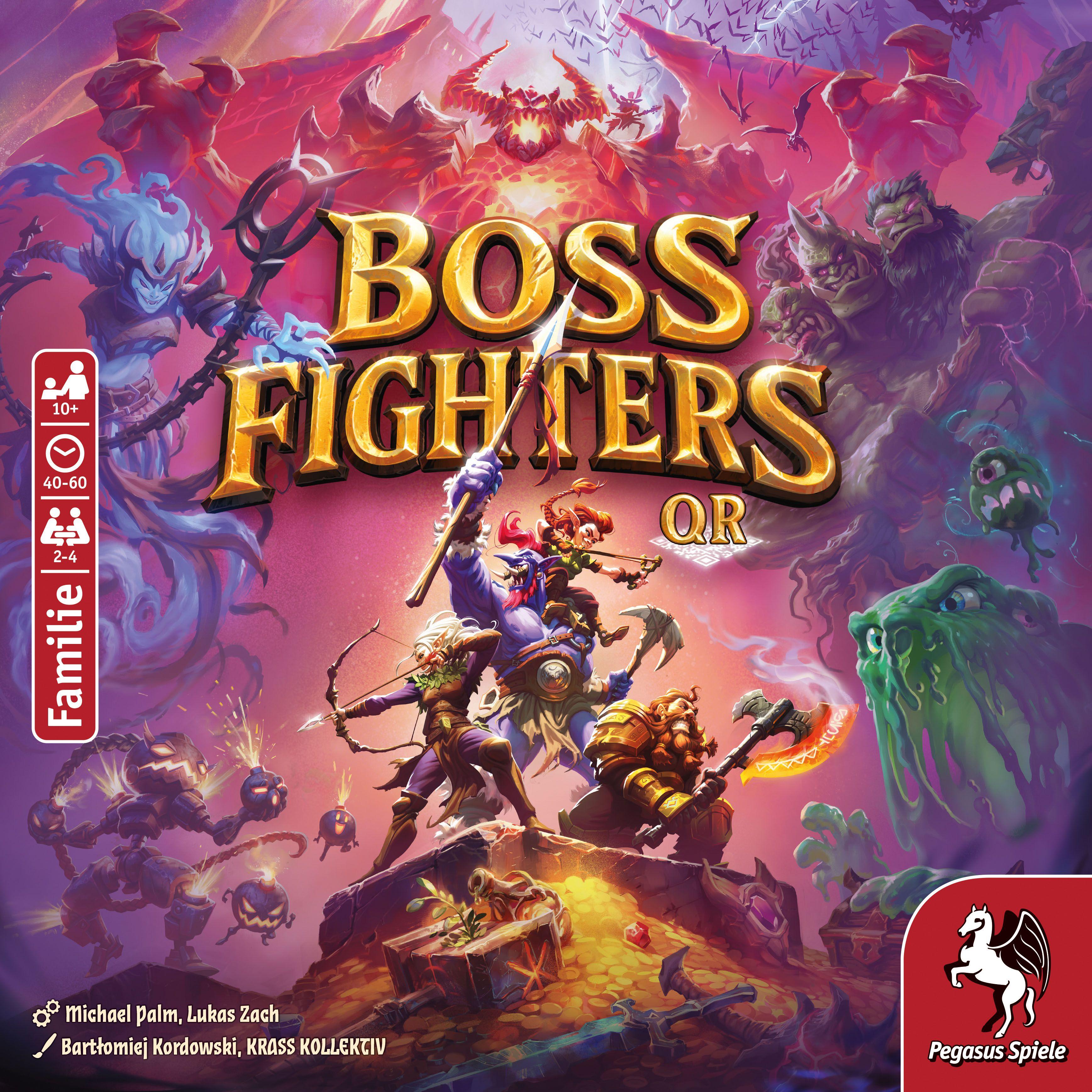 Boss Fighters QR cover