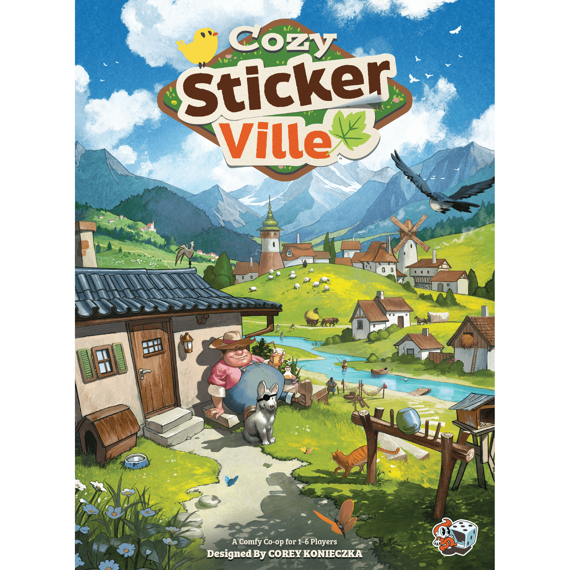 Cozy Stickerville cover