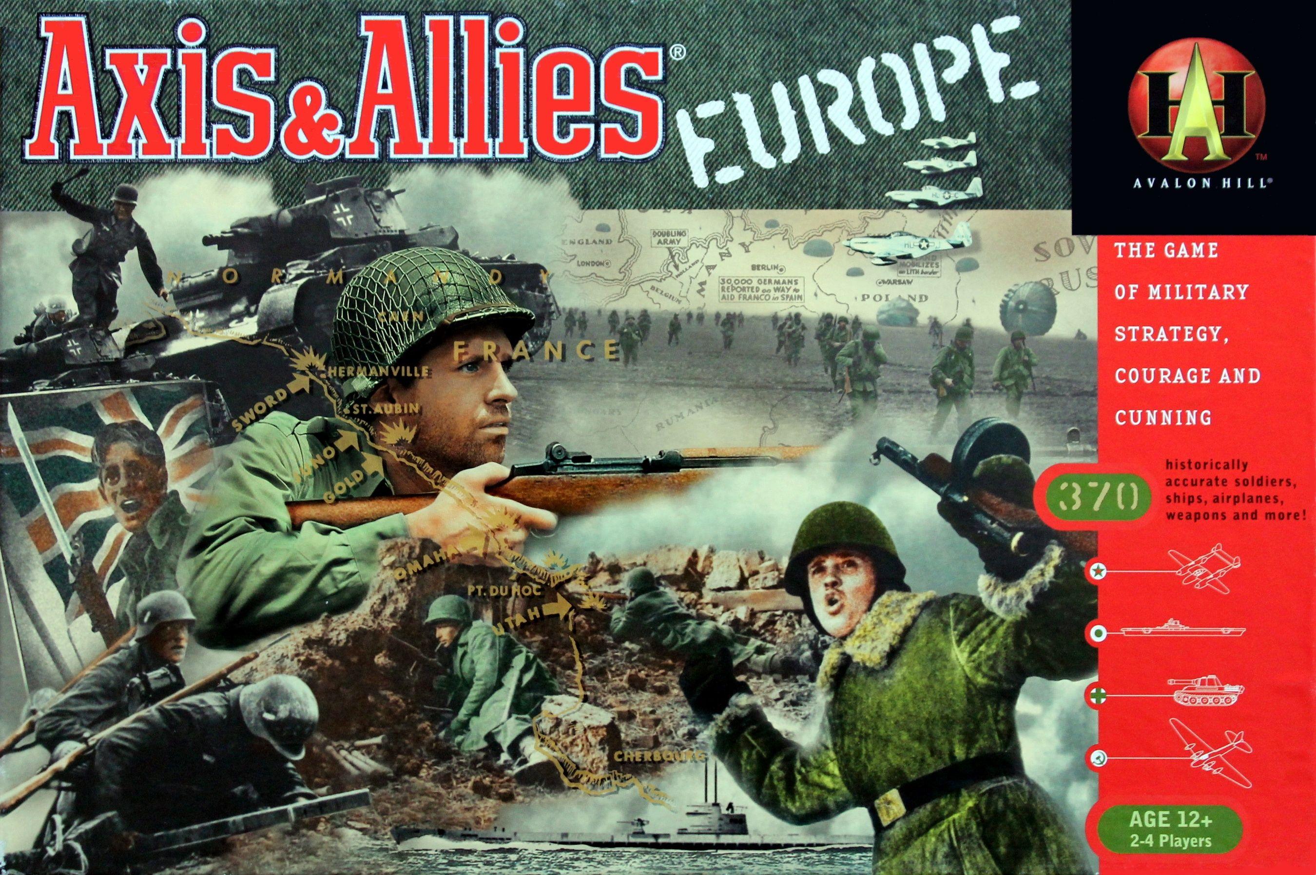Axis & Allies: Europe cover