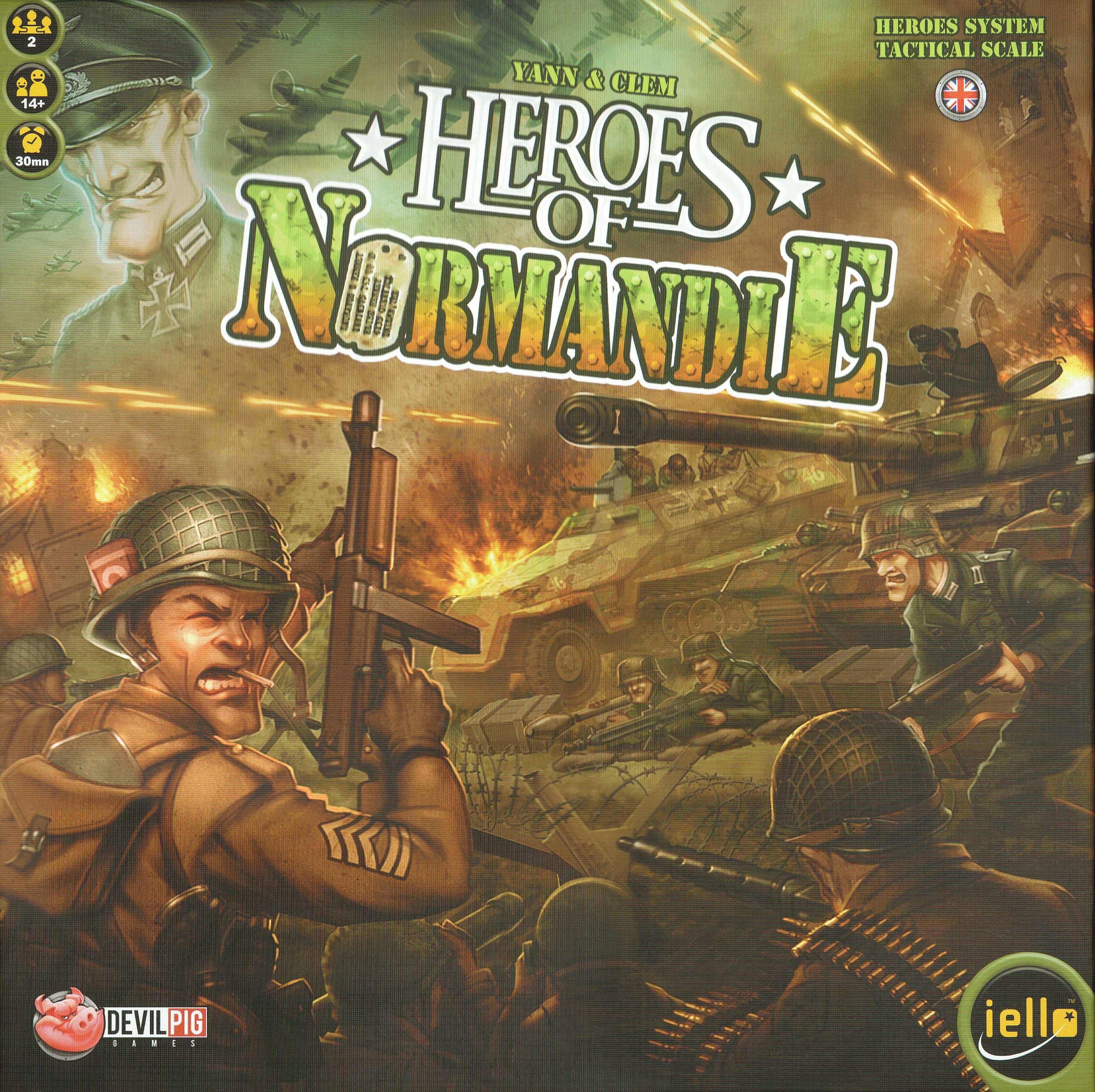 Heroes of Normandie cover