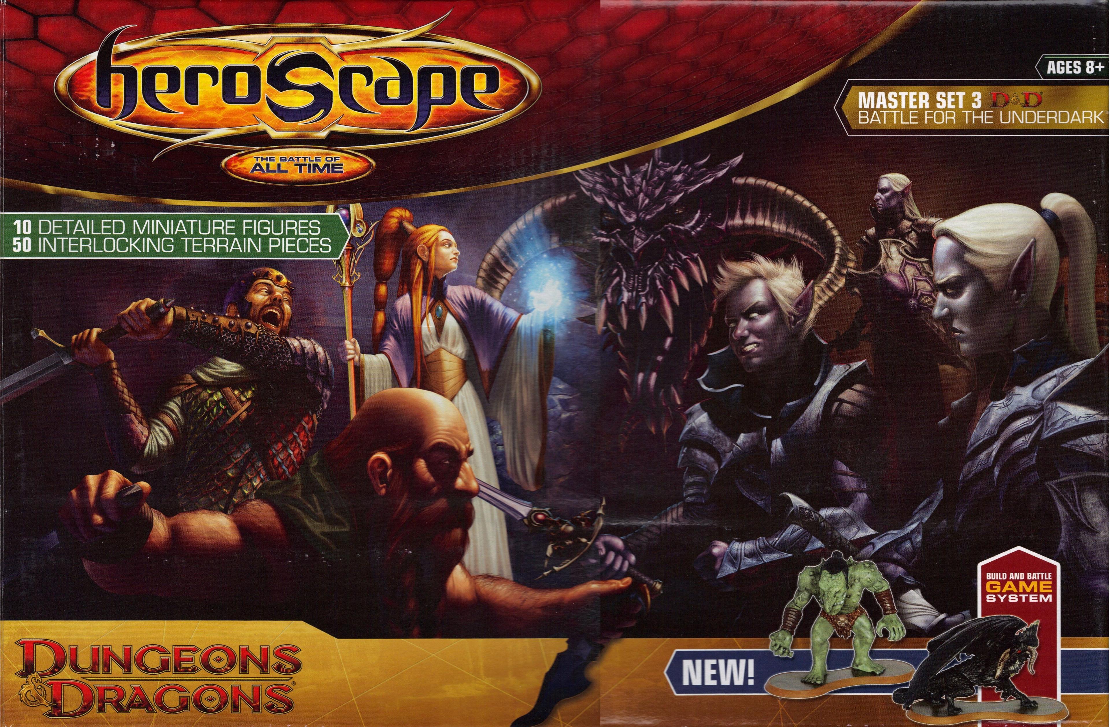 Heroscape Master Set:  Battle for the Underdark cover