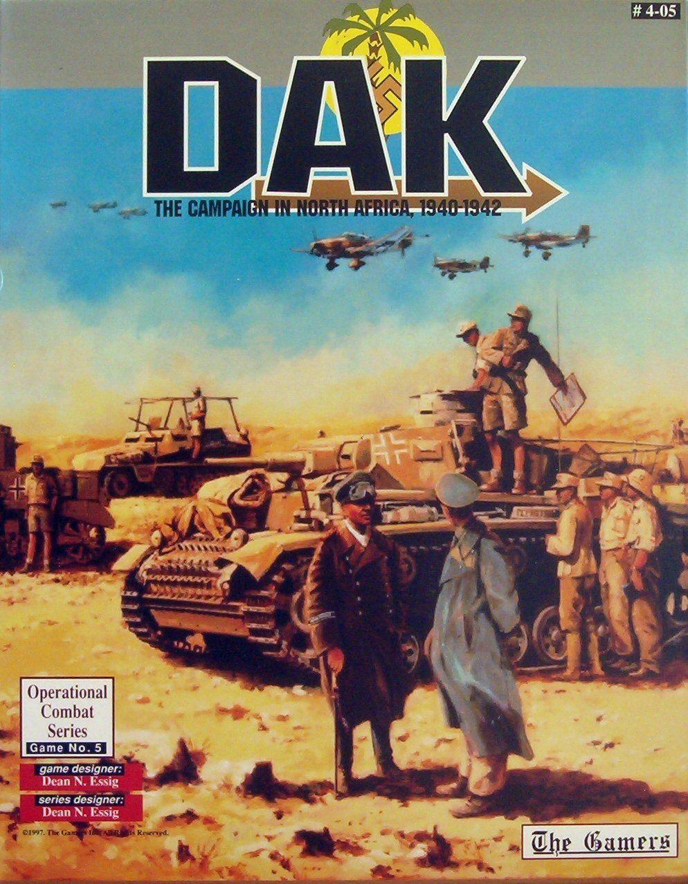 DAK: The Campaign in North Africa, 1940-1942 cover