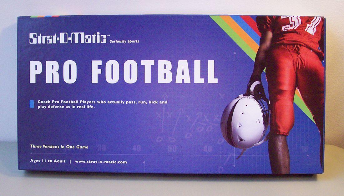 Strat-O-Matic Pro Football cover