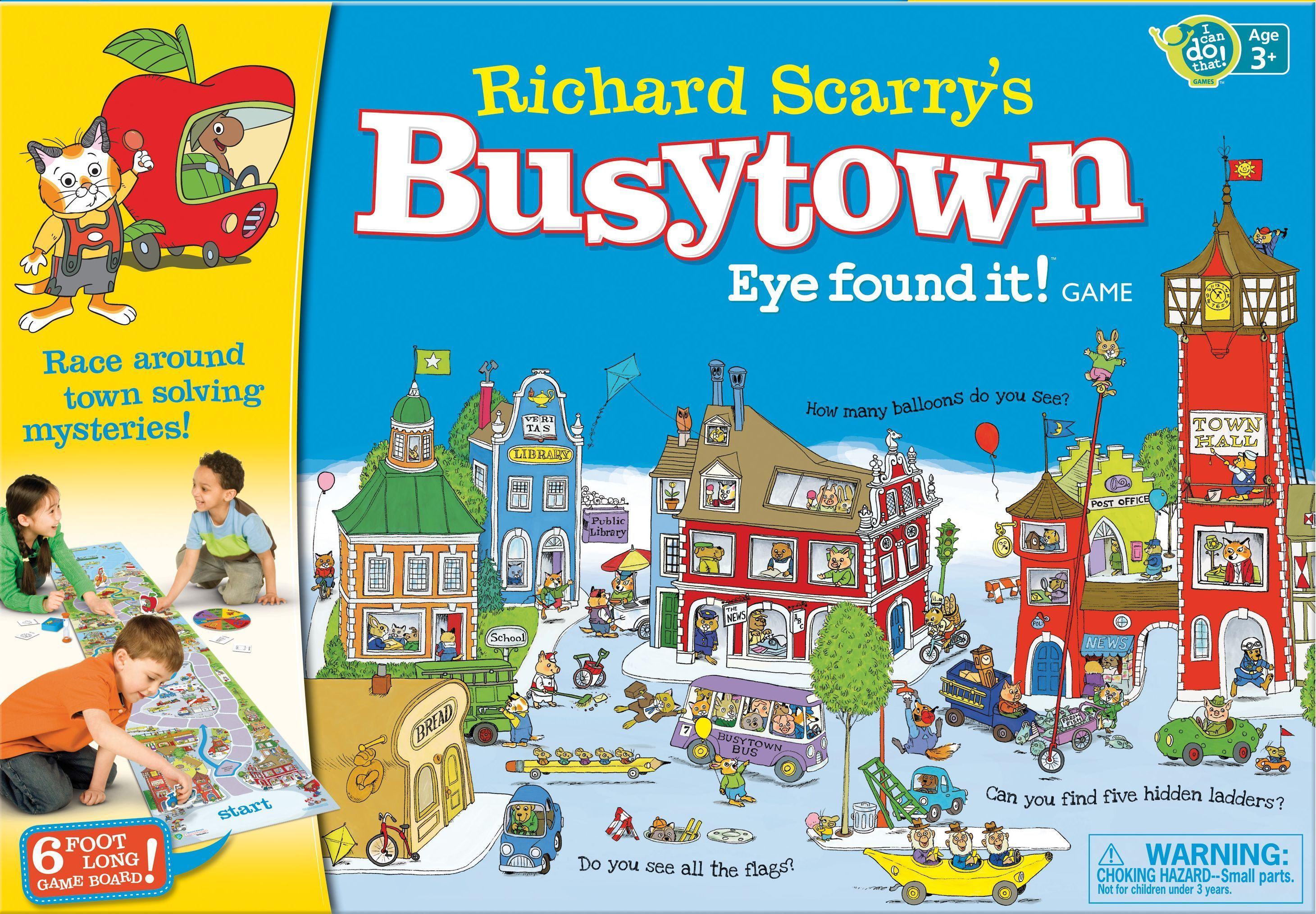 Richard Scarry's Busytown: Eye found it! Game cover