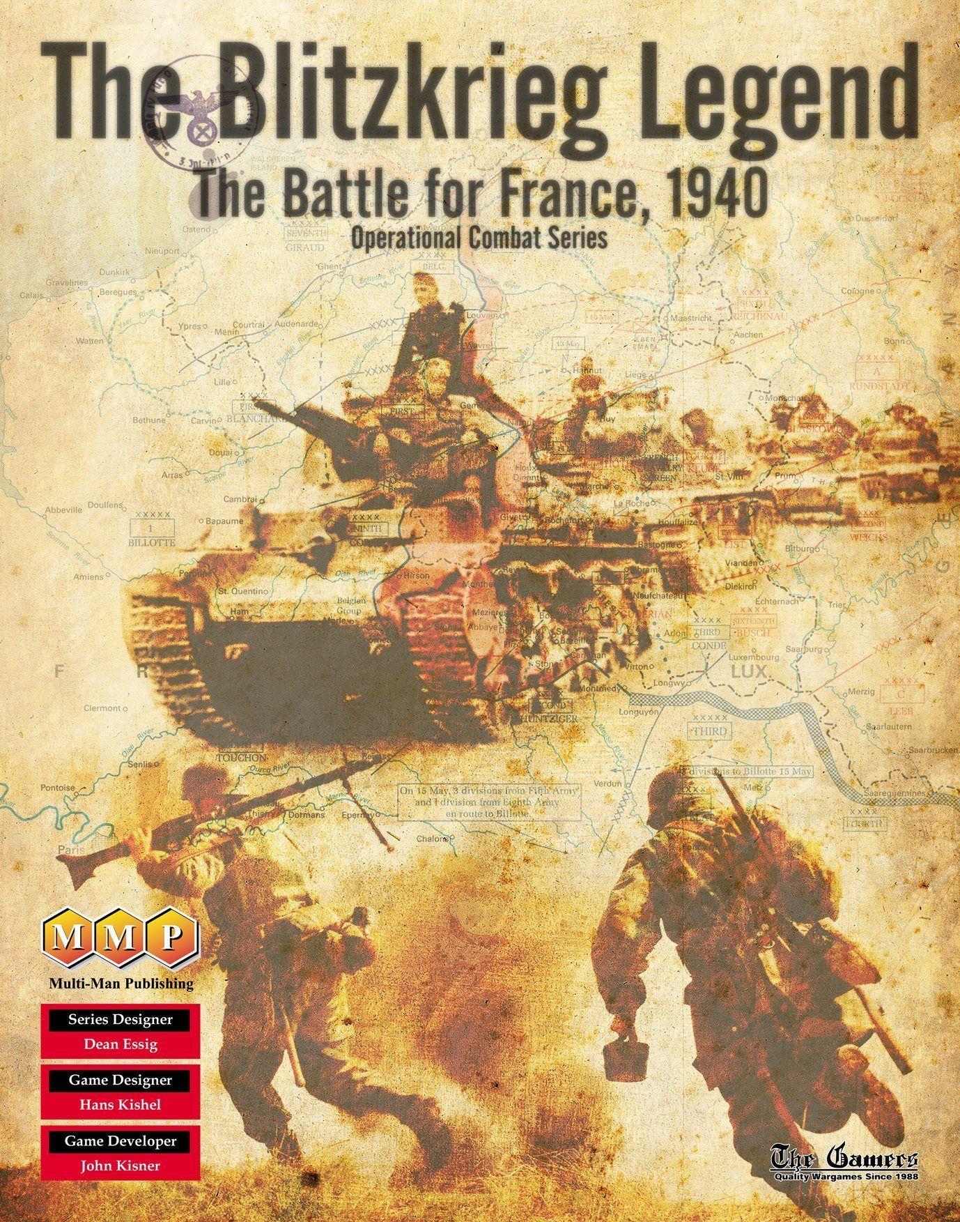 The Blitzkrieg Legend: The Battle for France, 1940 cover
