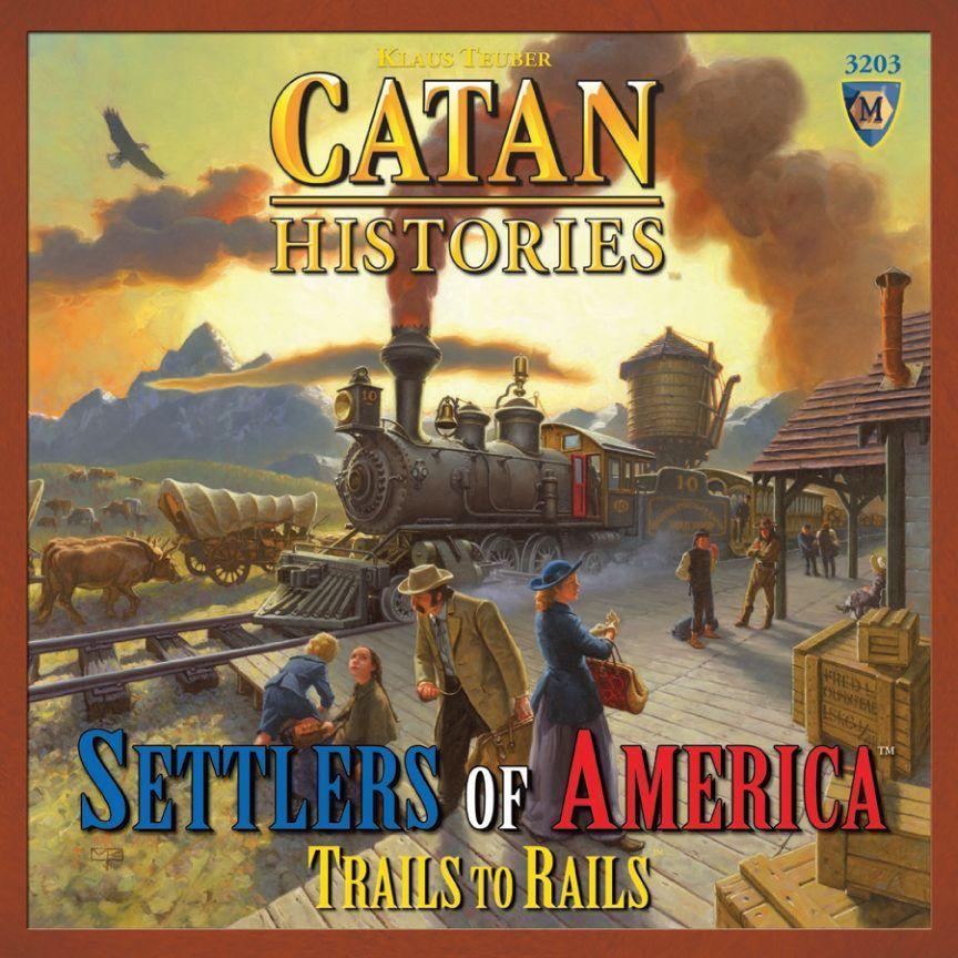 Catan Histories: Settlers of America – Trails to Rails cover