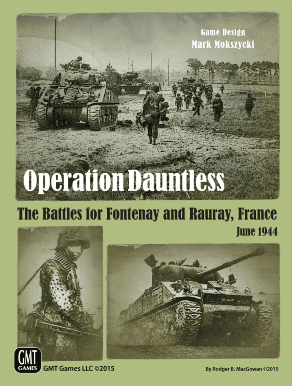 Operation Dauntless: The Battles for Fontenay and Rauray, France, June 1944 cover