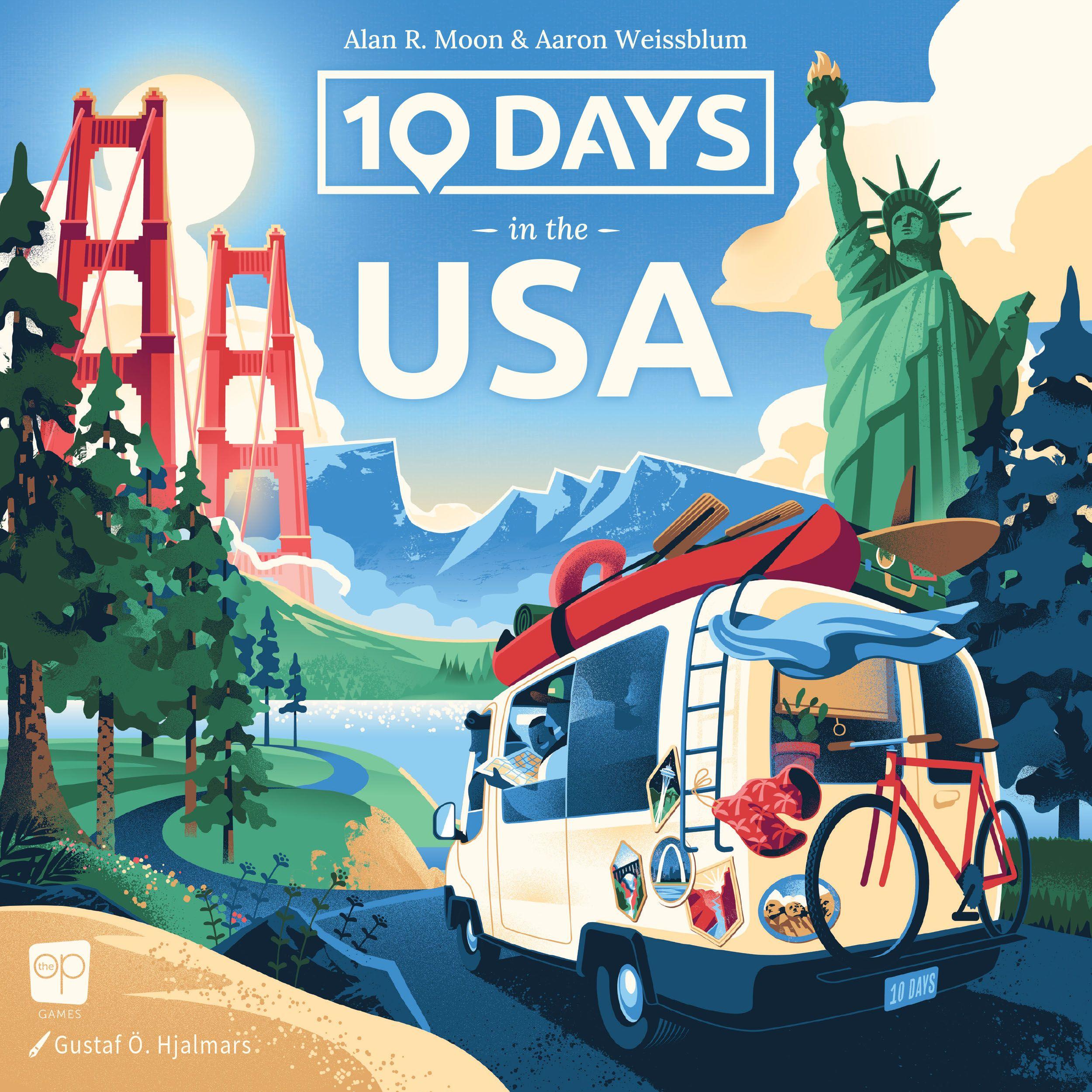 10 Days in the USA cover