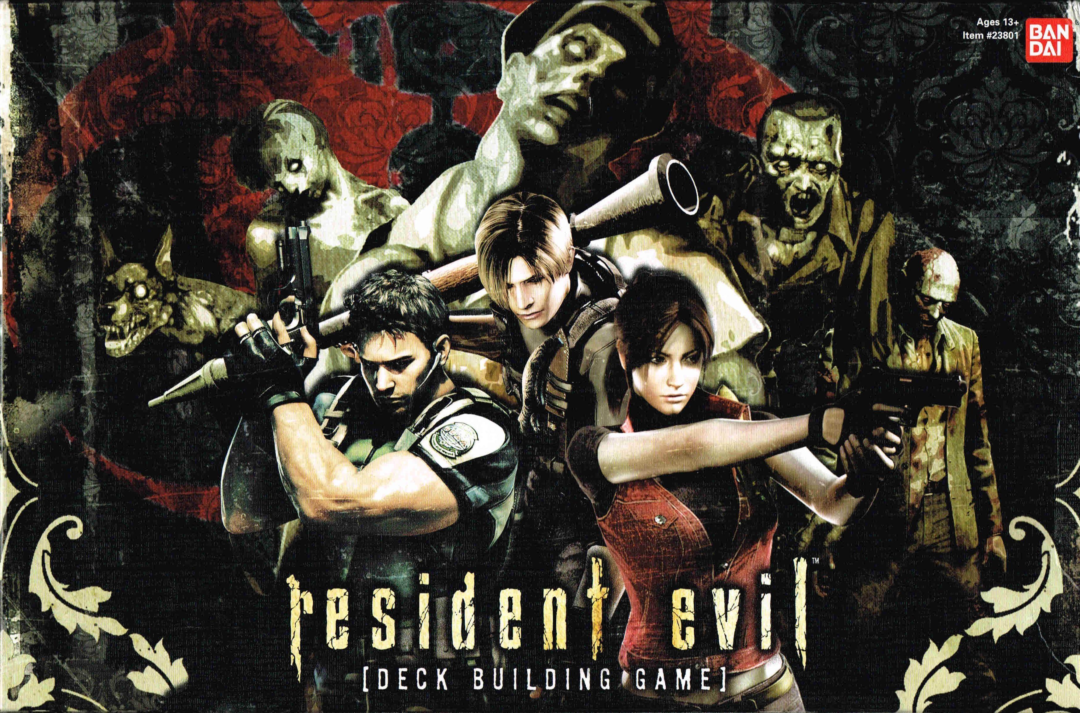 Resident Evil Deck Building Game cover
