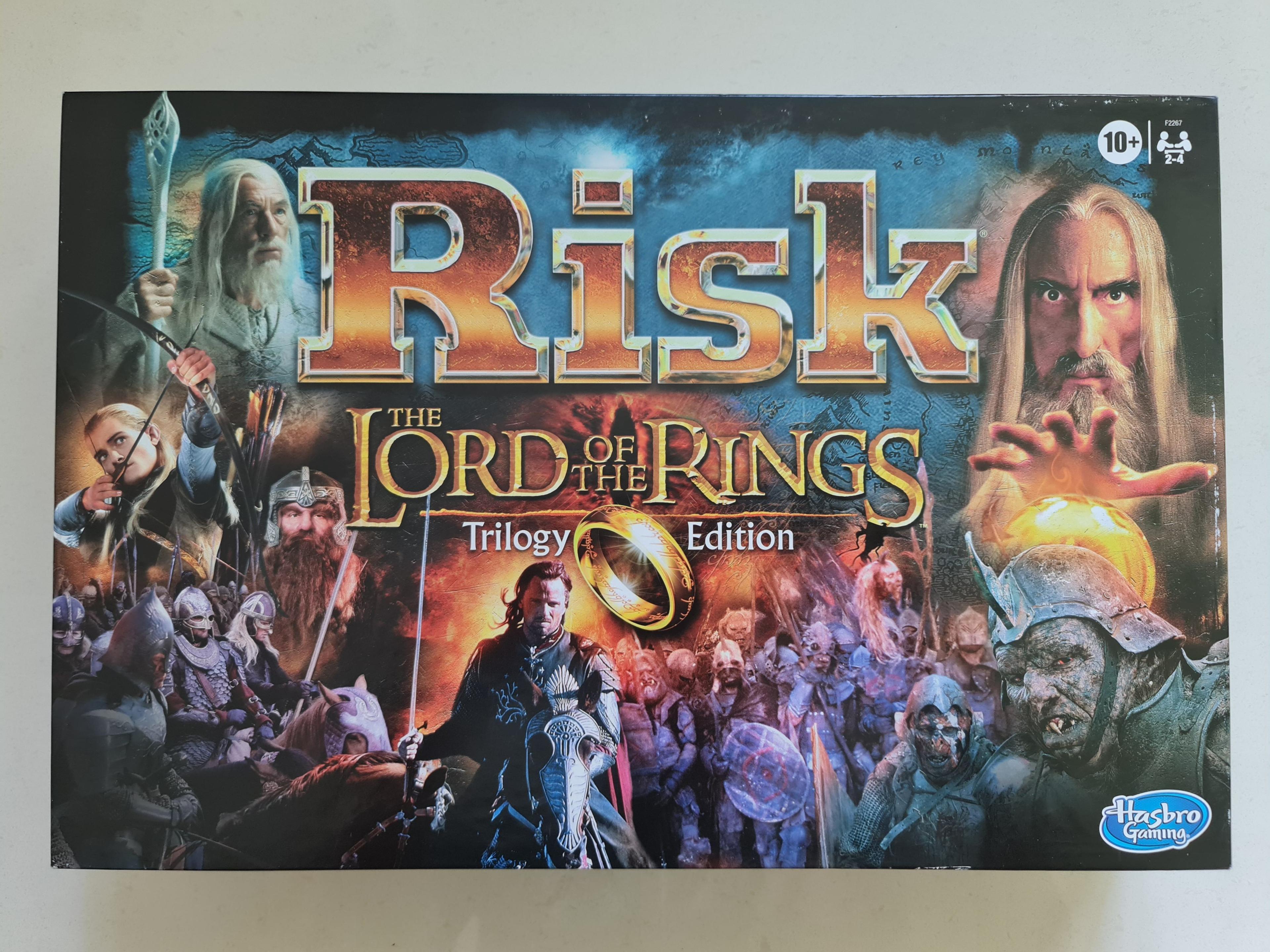 Risk: The Lord of the Rings Trilogy Edition cover