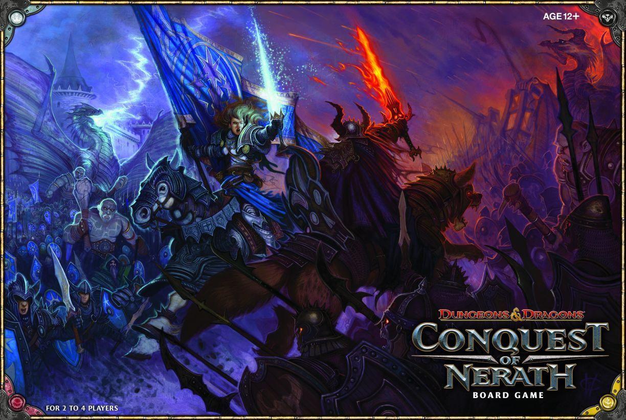 Dungeons & Dragons: Conquest of Nerath Board Game cover